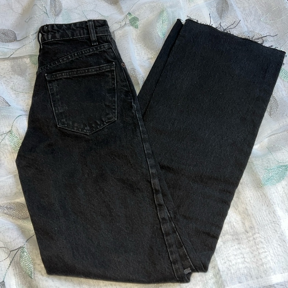 Zara HIGH-RISE FULL length 32